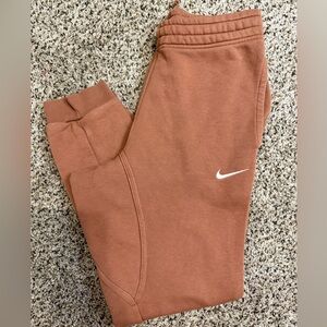 Men nike brown joggers sweatpants size small